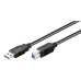 Cable USB A a USB B EDM 51264 Negro 1,8 m