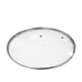 Deksel Braadpan EDM 00718 76690 Transparant Kristal Ø 18 cm Navulling Pan