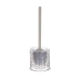 Toilet Brush 5five Galet Transparent Plastic