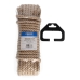 Braided rope EDM 87863 Natural Jute 10 m