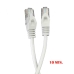 Cable de Red Rígido UTP Categoría 5e EDM 56022 Blanco Gris