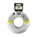 Cable EDM 28021 Blanco 2 x 1 mm 5 m