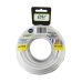 Cable EDM 28085 Blanco 2 x 1 mm 5 m