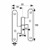 Balama EDM 85480 PN04 Oțel 100 x 58 mm Dreapta