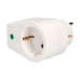 Adaptador para Enchufes EDM R40049 Termoplástico 250 V 10 A