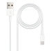 Kabel Lightning NANOCABLE 10.10.0402 (1 m) Wit