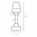 Stampella a maniglia EDM 10098 Con lo sblocco Zamak 78 x 6 mm