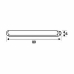 Espagnolettelockwith squarerod EDM 85630 CDD01 Steel 8 x 90 mm (2 Units)