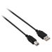 Cable USB A a USB B V7 V7E2USB2AB-05M Negro 5 m