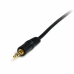 3,5 mm 2 RCA Jack audiokábel Startech MU3MMRCA Fekete