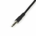 Adaptador Audio Jack Startech MUYHSMFF             Negro 0,2 m