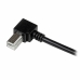 Cabo USB A para USB B Startech USBAB1MR             Preto