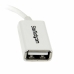 Kabel MicroUSB naar USB Startech UUSBOTGW             Wit