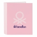 Biblioraft Benetton Vichy Roz A4 27 x 33 x 6 cm