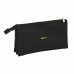 Portatodo Triple Safta Surf Negro (22 x 12 x 3 cm)