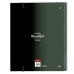 Biblioraft BlackFit8 Gradient A4 Negru Verde militar (27 x 32 x 3.5 cm)