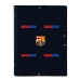 Folder F.C. Barcelona Kasztanowy Granatowy A4 (26 x 33.5 x 4 cm)