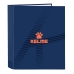 Raccoglitore ad anelli Kelme Navy blue Arancio Blu Marino A4 (27 x 33 x 6 cm)