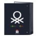 Ring binder Benetton Sixties Navy Blue A4 (27 x 33 x 6 cm)