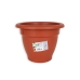 Plant pot Dem Squares Circular Brown 25 x 25 x 19 cm (6 Units)