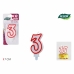 Set de Velas Algon Rojo (36 Unidades)