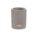 Trinkglas DKD Home Decor Grau Zement 8 x 8 x 10 cm