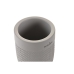 Vaso DKD Home Decor 8 x 8 x 10,5 cm Gris Cemento