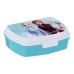 Broodtrommel Frozen One heart Plastic Turquoise (17 x 5.6 x 13.3 cm)