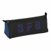 Astuccio Scuola BlackFit8 Urban Nero Blu Marino (21 x 8 x 7 cm)