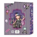 Pasta com argolas Gorjuss Up and away Roxo A4 27 x 33 x 6 cm