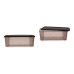 Doos met deksel Stefanplast 30830 19,5 x 11,5 x 33 cm Chocolade 5 L