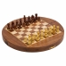 Schach Alexandra House Living Braun Akazienholz 23 x 1 x 23 cm Plattenspeicher