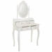 Dresser Alexandra House Living White Cream 40 x 140 x 75 cm