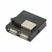 USB-HUB Digitus DA-70217 Svart