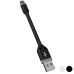 USB - Lightning kabelis KSIX 10 cm