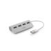 USB-HUB CoolBox COO-HU4ALU2 Silvrig