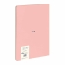 Notesbog Milan 1918 Pink A4 Millimeterpapir