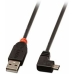 Cablu USB 2.0 A la Micro USB B LINDY 31975 50 cm Negru