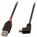 Kabel USB 2.0a naar Mini USB B LINDY 31972 2 m Zwart