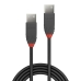 Cablu Micro USB LINDY 36693 2 m Negru Gri Multicolor