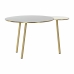 Console DKD Home Decor Wit Zwart Gouden Aluminium 67 x 50 x 37 cm