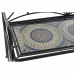 Klupa DKD Home Decor Crna Pisana Metal Keramika Željezo Mozaik 111 x 54 x 88 cm (111 x 54 x 88 cm)