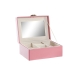 Box-Schmuckkästchen DKD Home Decor Rosa Holz MDF 17 x 13 x 8,5 cm