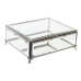 Guarda-Joias DKD Home Decor Transparente Prateado Metal Cristal 25 x 21 x 10 cm