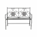 Banc DKD Home Decor Noir Multicouleur Céramique Forge Mosaïque 111 x 54 x 88 cm (111 x 54 x 88 cm)