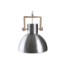 Loftslampe DKD Home Decor Brun Sølvfarvet Jern Mangotræ 50 W 40 x 40 x 47 cm