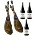 Jamon Linaje Negro 3,5 kg x 2 Pudel punast veini 750 ml x 3 Monte Real