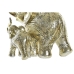 Decoratieve figuren DKD Home Decor Gouden Olifant Koloniaal 17 x 11 x 15 cm (12 Stuks)