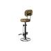 Tabouret DKD Home Decor Marron Noir Cuir Métal 42 x 48 x 116 cm