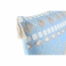 Cojín DKD Home Decor Azul Blanco 40 x 15 x 40 cm